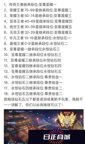 王者荣耀新赛季s39开始时间是多少 王者荣耀新赛季段位继承是按最高段位算吗